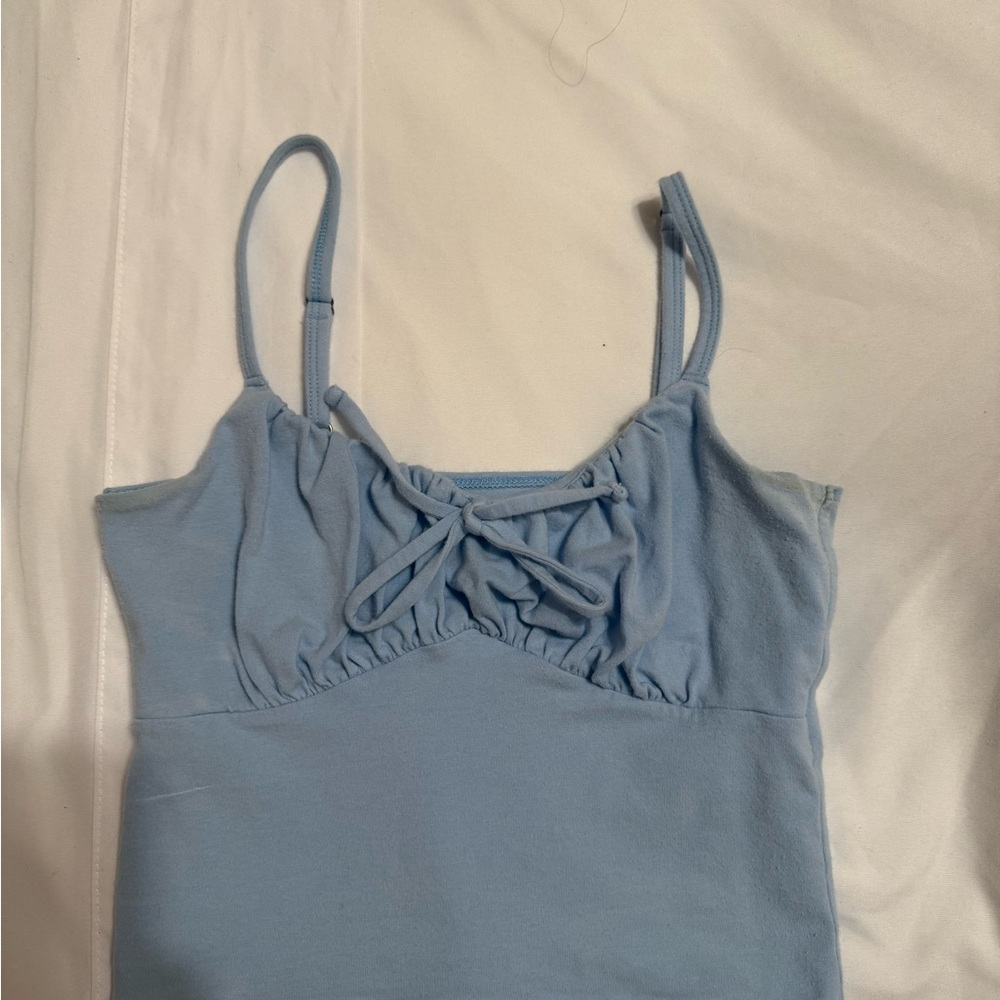 Hollister Sky Blue Camisole with Spaghetti Straps
